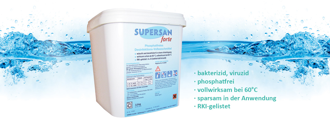 Desinfektions-Waschmittel SUPERSAN Forte