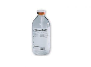Ozon-Vakuumflasche, 500 ml, mit Entlüftung, Aufhängevorrichtung 1x10 items 