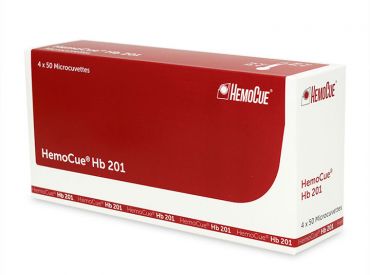 HemoCue Hemoglobin 201 Mikroküvetten 4x50 Stück 