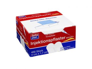 Gothaplast Injektions-Pflaster 4 x 1,7 cm sensitiv 1x400 items 