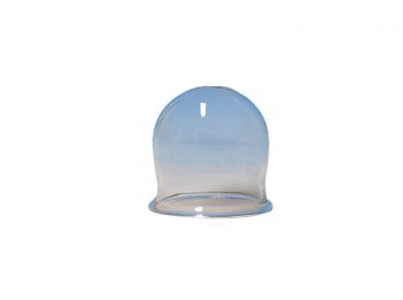 Schröpfkopf Ø 6,5 cm, dünnwandiges mundgeblasenes Glas, ohne Olive, ohne Ball 1x1 items 