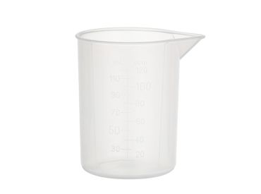 Measuring cup PP 120 / 10ml transparent 1x1 items 