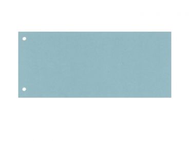 Pro/office divider strips 105 x 240 mm perforated blue 1x100 items 