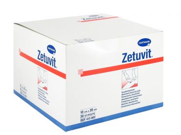 Zetuvit®, Saugkompresse, 10 x 20 cm, unsteril 1x30 items 