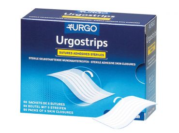 Urgostrips sterile Wundnahtstreifen, weiß, 75 x 6 mm 50x3 items 