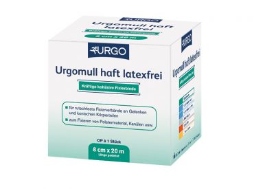 Urgomull® haft, latexfrei, 20 m x 8 cm, weiß 1x1 items 