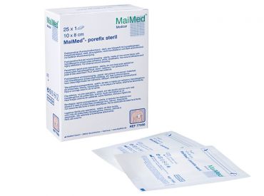 MaiMed®-porefix sterile 10 x 8 cm 25x1 items 