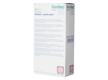 MaiMed®-porefix sterile 15 x 8 cm 25x1 items 