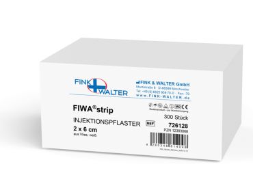 FIWA® strip - Injektionspflaster weiß VLIES 2 x 6 cm 1x300 items 