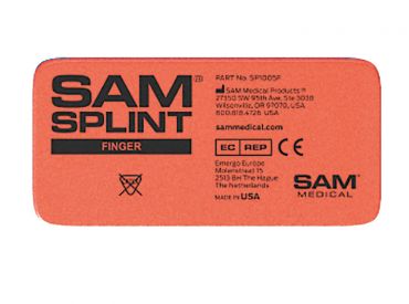 SAM Splint Finger Splint 9.5 x 4.7 cm 1x12 items 