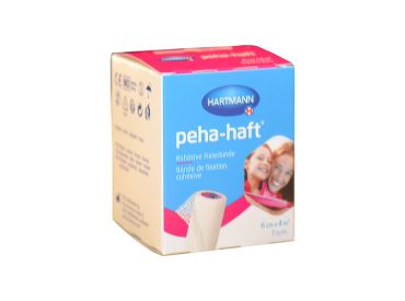 Peha-haft® latex-free 6 cm x 4 m, white 1x1 items 