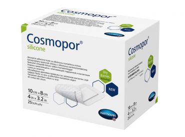 Cosmopor® silicone steriler Wundverband, 10 x 8 cm 1x25 items 