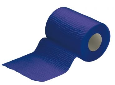 INTERMED Fixation blue gauze bandage, 20 m x 8 cm 1x1 items 