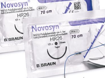 NOVOSYN® QUICK HR26 USP 4/0, metric 1,5 70 cm violett 1x36 items 