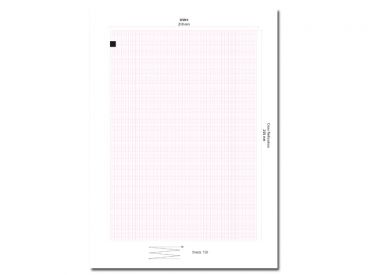 EKG-Papier Hellige Cardiosmart / MAC1200 (alternativ), 210 x 295 mm 1x1 items 