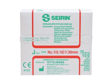 Akupunkturnadeln Seirin® J-Type, 0,16 x 30 mm Ohr, Gesicht 1x100 items 
