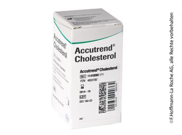 Accutrend Cholesterol Teststreifen 1x25 Stück 