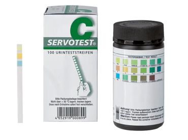 Servotest® C Urinteststreifen 1x100 Teste 