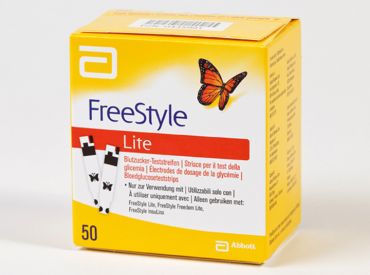 FreeStyle Lite Blood Glucose Test Strips 1x50 items 