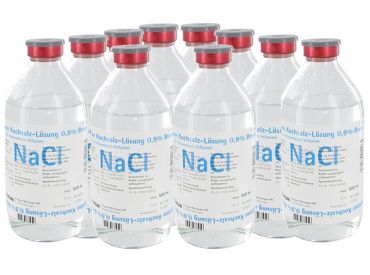 B.Braun Isotonic saline solution 0.9 % Ecoflac Plus 10x500 ml 