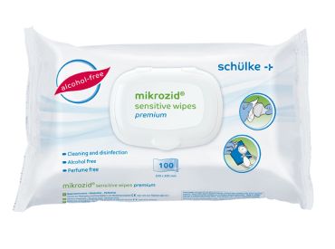 Mikrozid sensitive wipes premium 20 x 20 cm 1x100 Tücher 