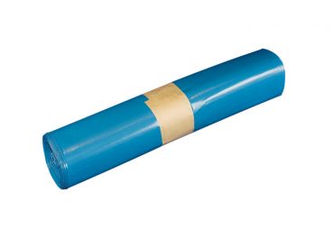 Müllsack 70 Liter, ca. 57,5 x 100 cm, blau 10x25 items 