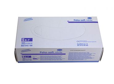 Peha-soft® nitrile Handschuhe, blau, Gr. S 1x100 items 
