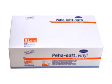 Peha-soft® Vinyl-Handschuhe, Gr. XL 1x100 Stück 
