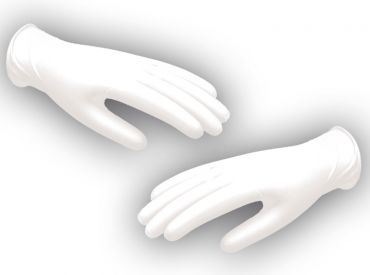 Nitrile - Stretch - gloves size S white 1x100 items 