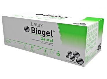 Latex-Handschuhe Biogel Dental, pf., Gr. 7,5 1x50 items 