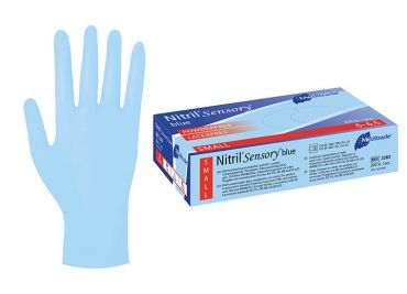 Nitril Sensory® blue Handschuhe, blau, Gr. XL 1x200 items 