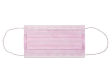 Mund-Nasenschutz Med-Comfort, pink, Typ II R, Vlies, 1x50 Stück 