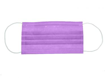 Mouth/nose protection Med-Comfort, purple, type II R, fleece 1x50 items 