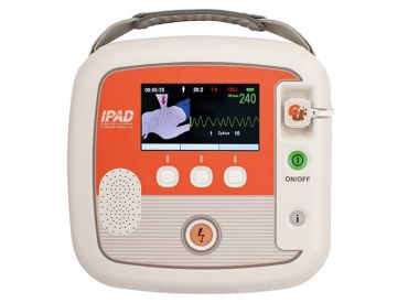 Defibrillator ME PAD PRO, Halbautomatik mit EKG-Anzeige, 1x1 Stück 