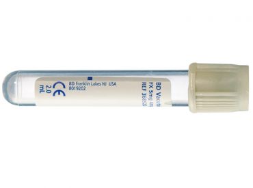 BD Vacutainer® tube with Na-fluoride 2.5 ml and K-oxalate 2 ml, grey 1x100 items 
