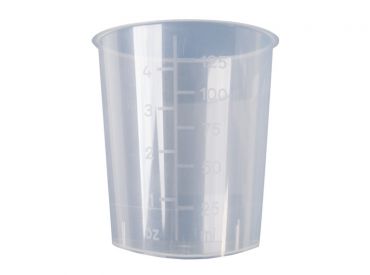 Multi-purpose cup PP, without lid, 125 ml, 1x1 items 