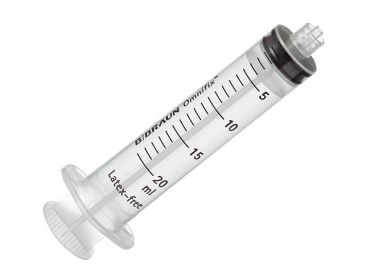 Omnifix® Luer Lock Solo disposable syringe 20 ml 1x100 items 