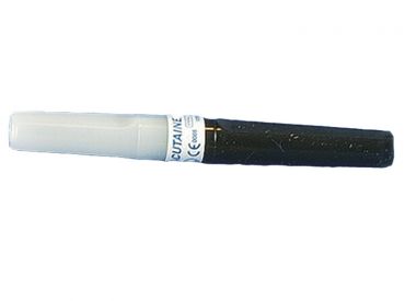 BD Vacutainer® Precisionglide Kanüle Nr.12 schwarz, 22G (0,7 mm) x 38 mm 1x100 Stück 