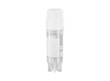 CryoPure tube 2 ml PP with QuickSeal screw cap, white 1x500 items 