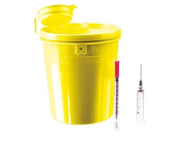 Servobox Standard 1,5 Liter Kanülensammler gelb 1x1 items 