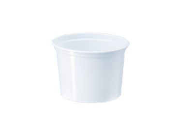 Urinbecher ohne Deckel, transparent, 100 ml, PS 1x50 items 