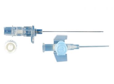Indwelling vein catheter TERUMO® Surflo®-W, 0.90 x 25 mm, 22G, blue 1x50 items 