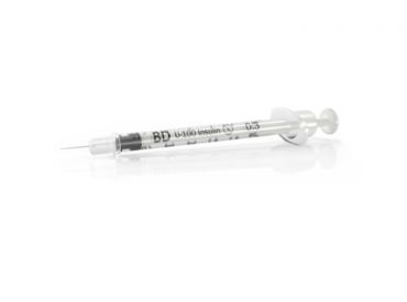 BD Micro-Fine U-100, Insulinspritze 0,3 ml mit Kanüle (0,30 x 8 mm) steril 1x100 Stück 