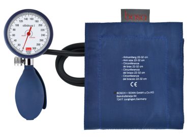 boso Klettmanschette Standard für clinicus I, blau 1x1 items 
