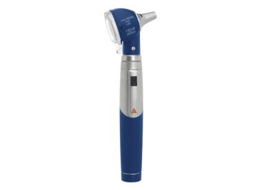 HEINE mini 3000® LED F.O. Otoscope with battery handle, blue 1x1 items 