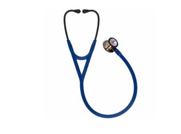 3M Littmann® Cardiology IV Stethoskop (69 cm) marinebl., Hochglanz Regenbogen-Bruststück 1x1 items 