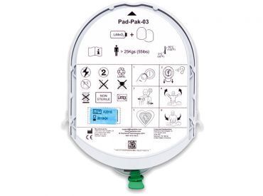 Pad-Pak for defibrillator, adults & children 1x1 items 