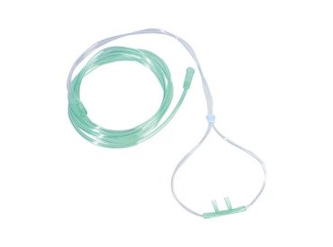 Oxygen mask without sealed compress, with connecting hose 1x1 items 