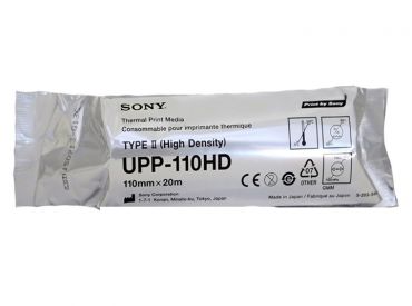 Video printer papier Sony Original UPP-110 HD for UP-D 860/890/895/897E/CE, 110 mm x 20 m 1x1 Role 