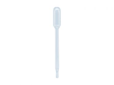 Transfer pipette 1 ml without graduation, length: 87 mm 1x3000 items 